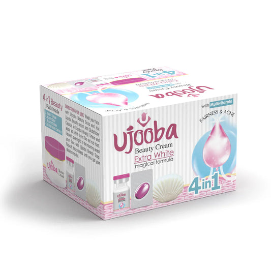 Ujooba 4-in-1 Whitening Cream Combo | Acne & Dark Spot Treatment