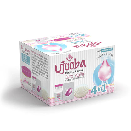 Ujooba 4-in-1 Whitening Cream Combo | Acne & Dark Spot Treatment
