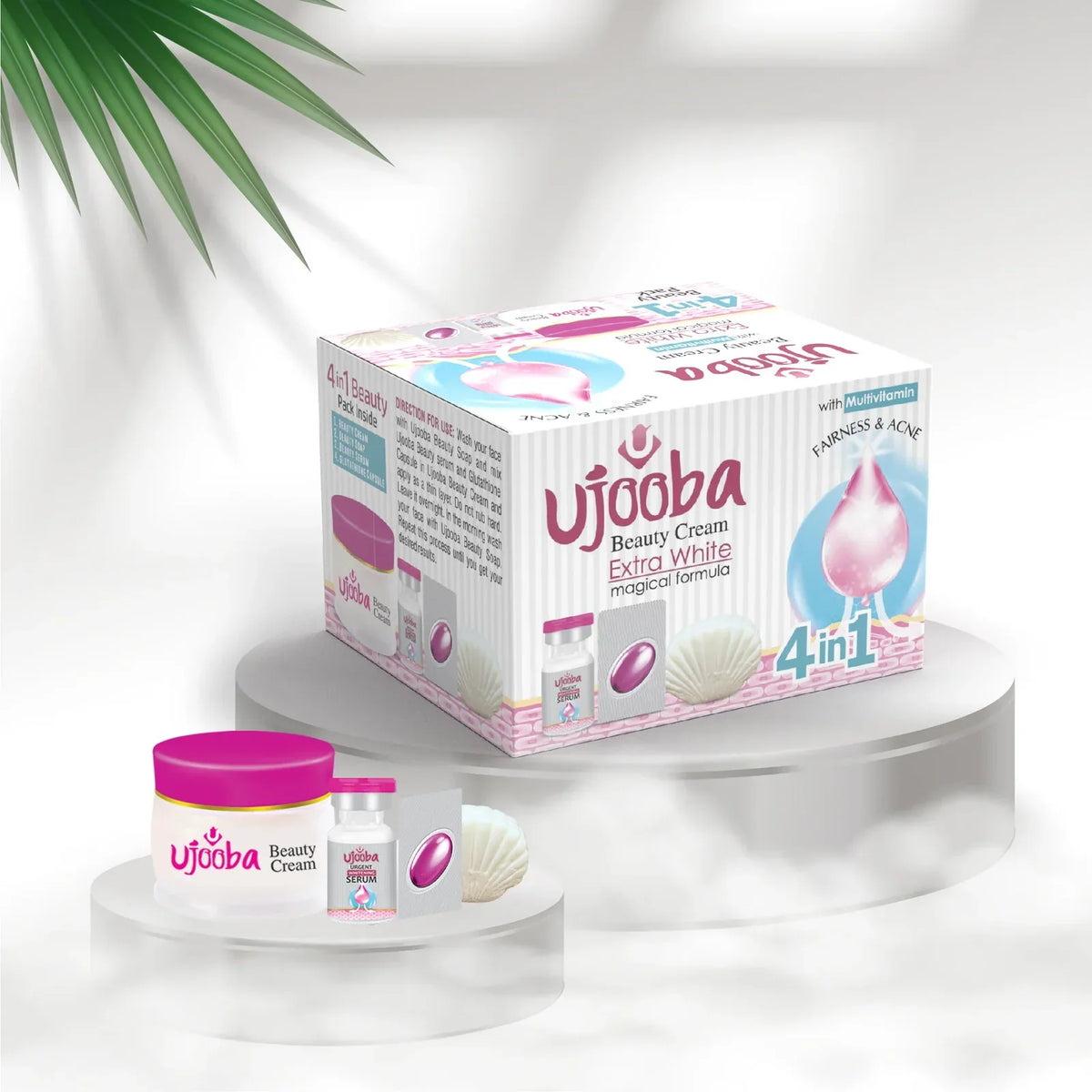 Ujooba 30-Day Complete Kit – Full Face & Body Skincare Set